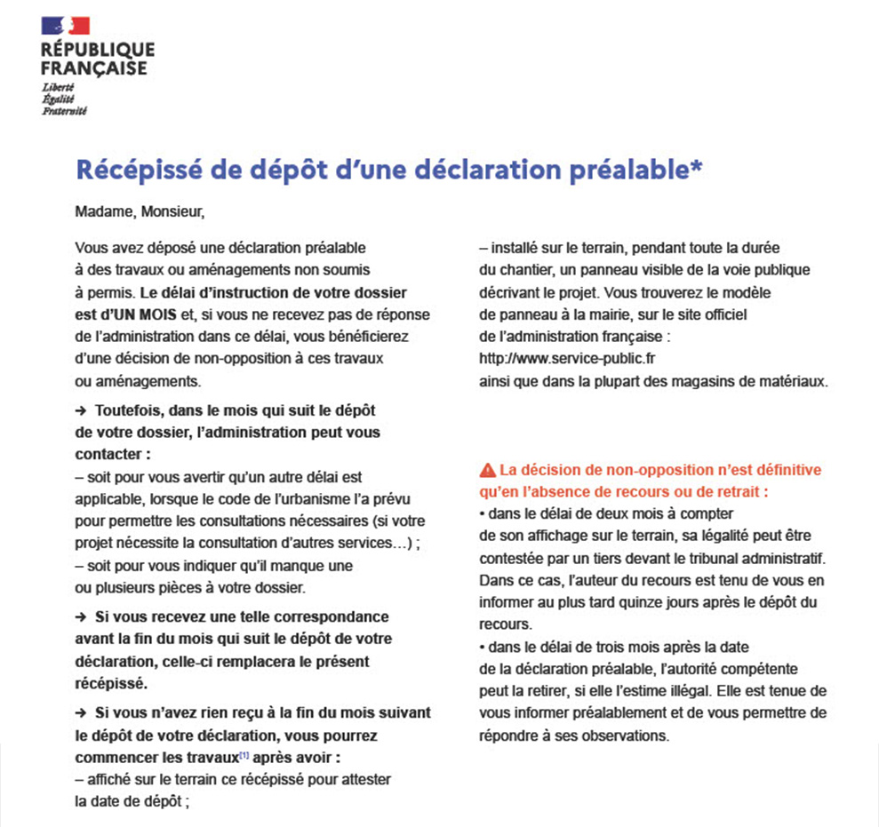 Declaration Travaux Fenetre R Cepiss De D P T